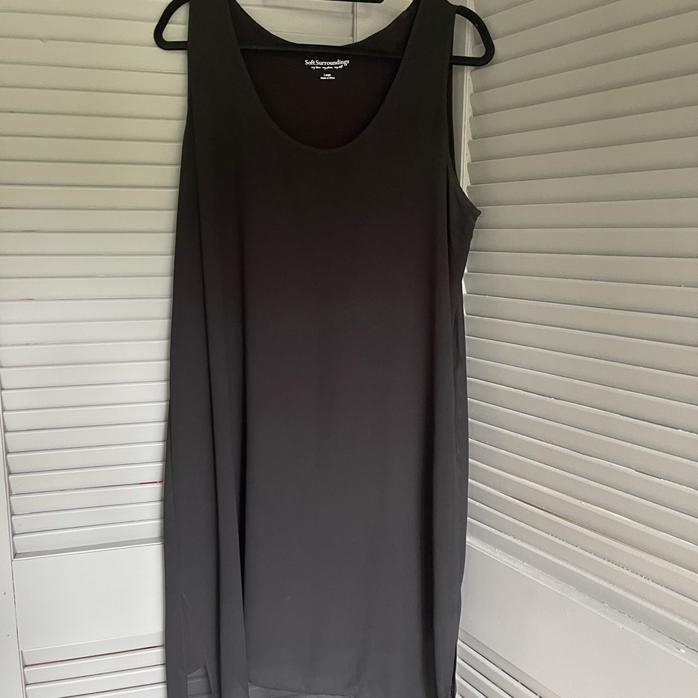 Dress Sleeveless Soft Surrounding